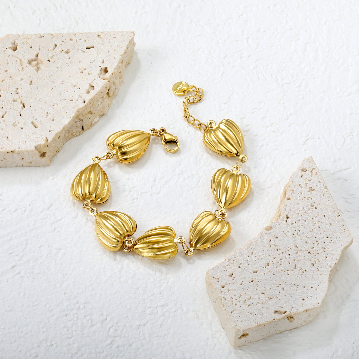 Heart Shell Bracelet