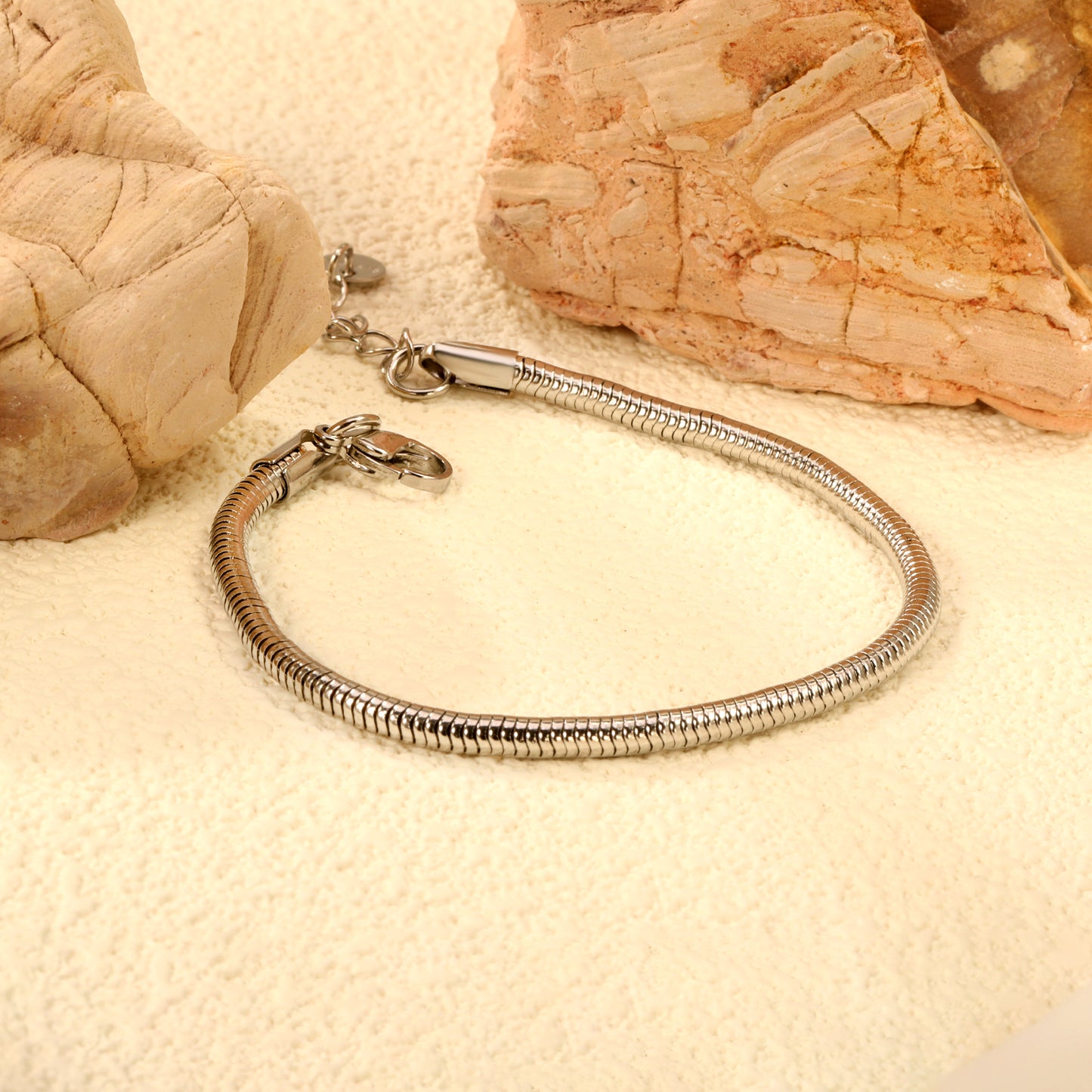 Silk Chain Silver Bracelet