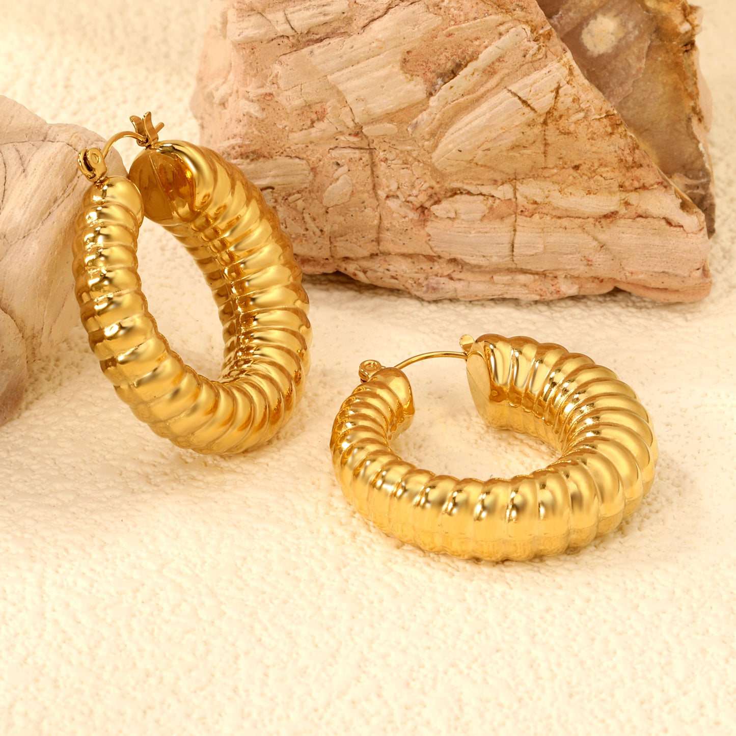 Croissant Earrings