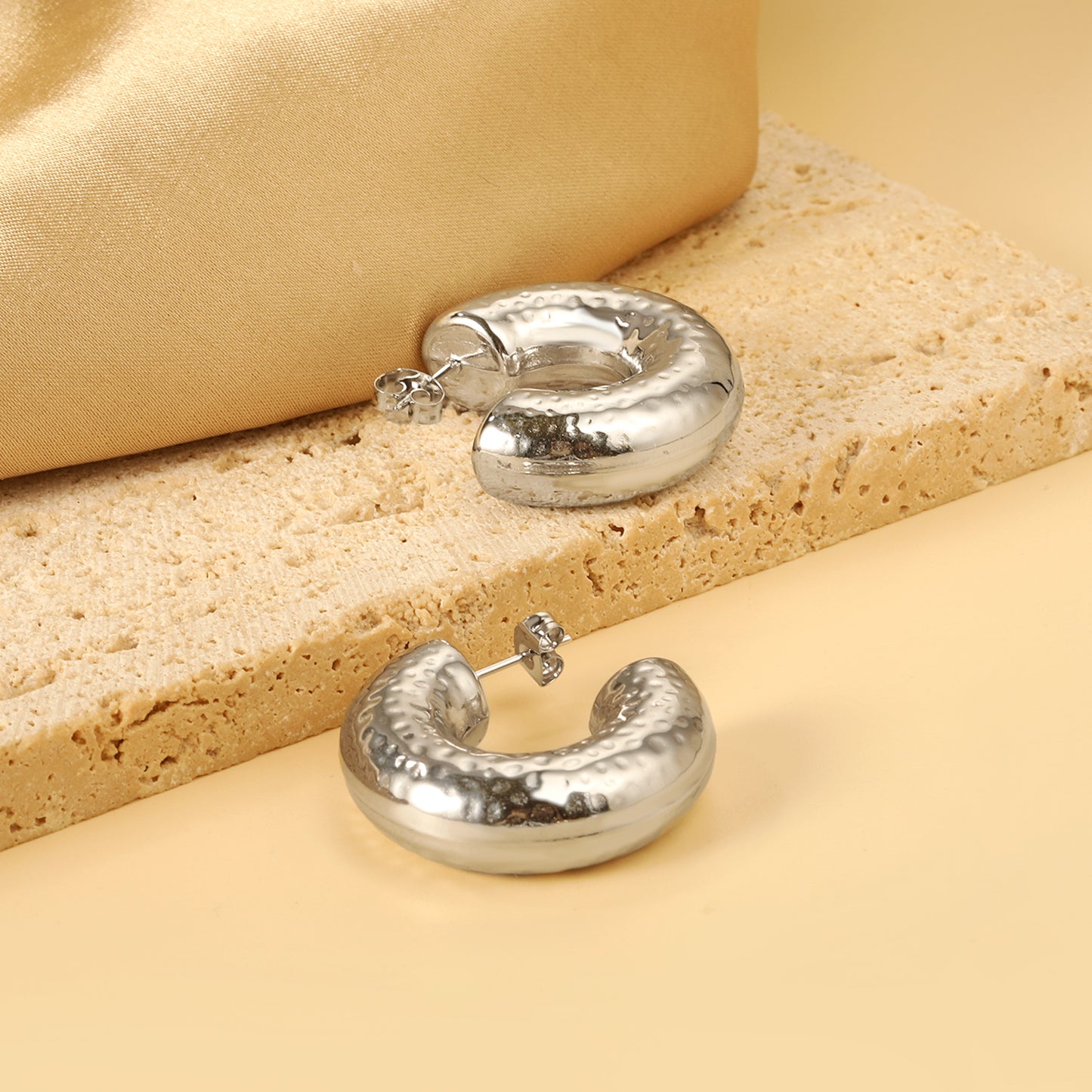 Classic Round Hoop Earrings