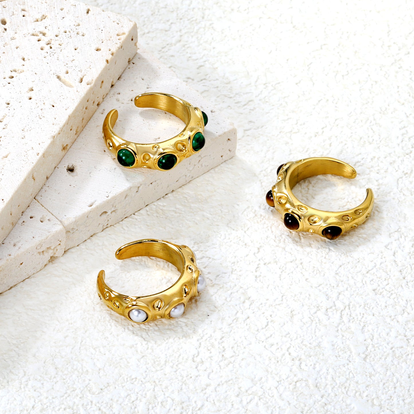 Pearl Stone Ring