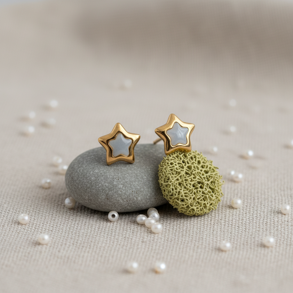 Star Stud Earrings