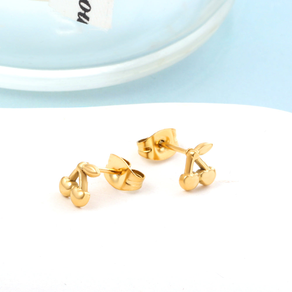 Cherry Blossom Stud Earrings