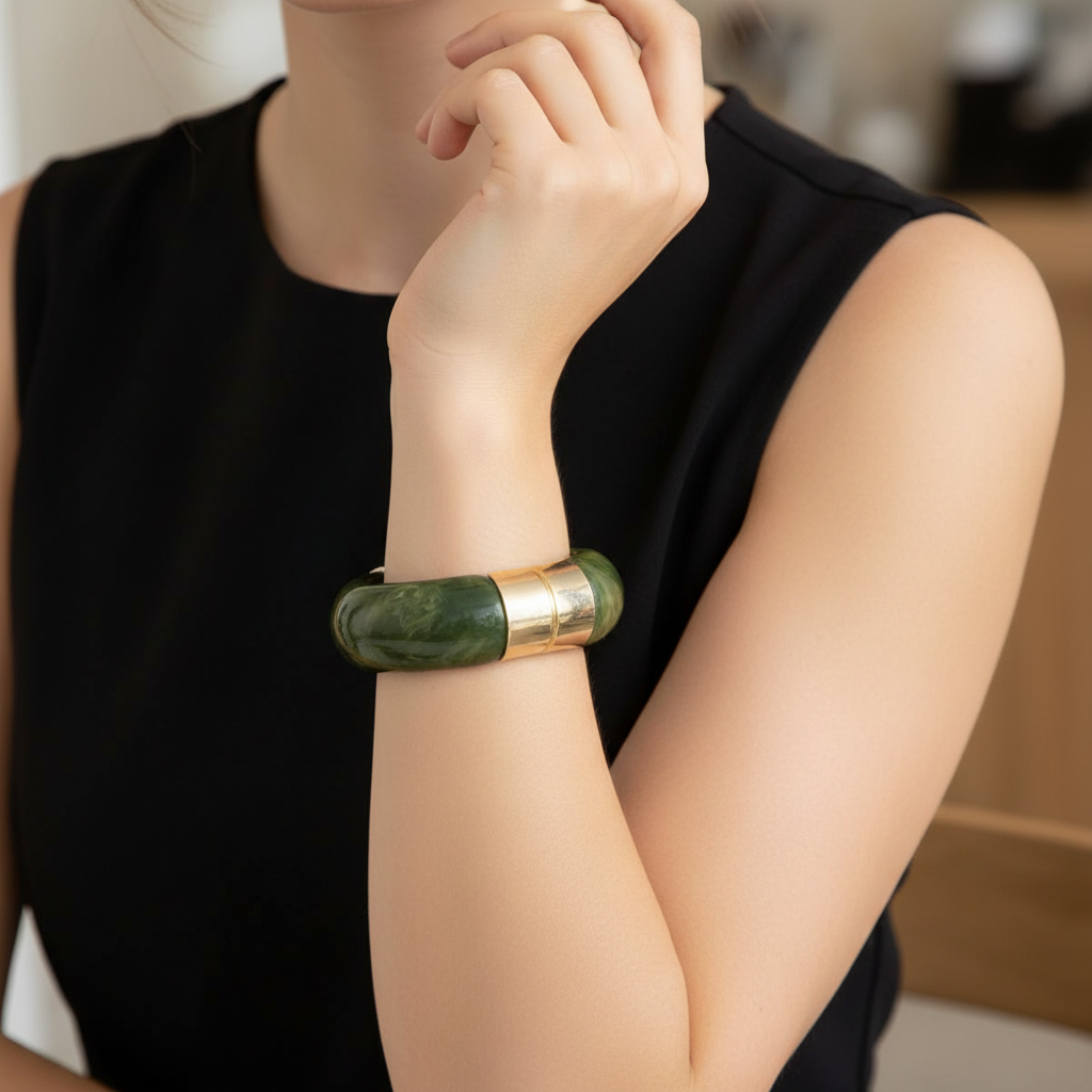 RESIN CHUNKY CUFF
