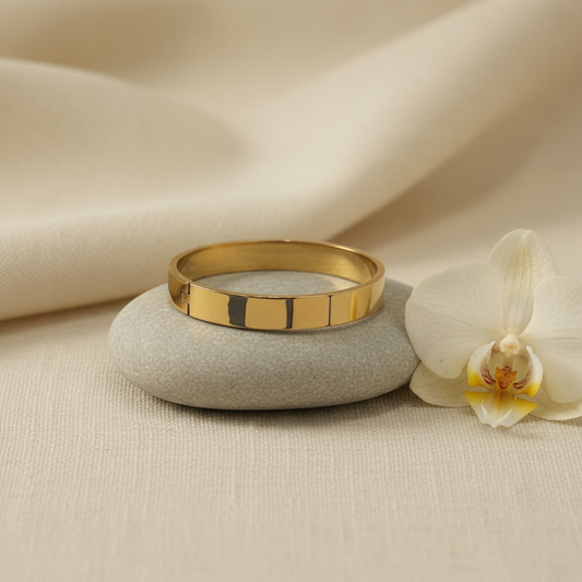 Plain Stackable Gold Kada