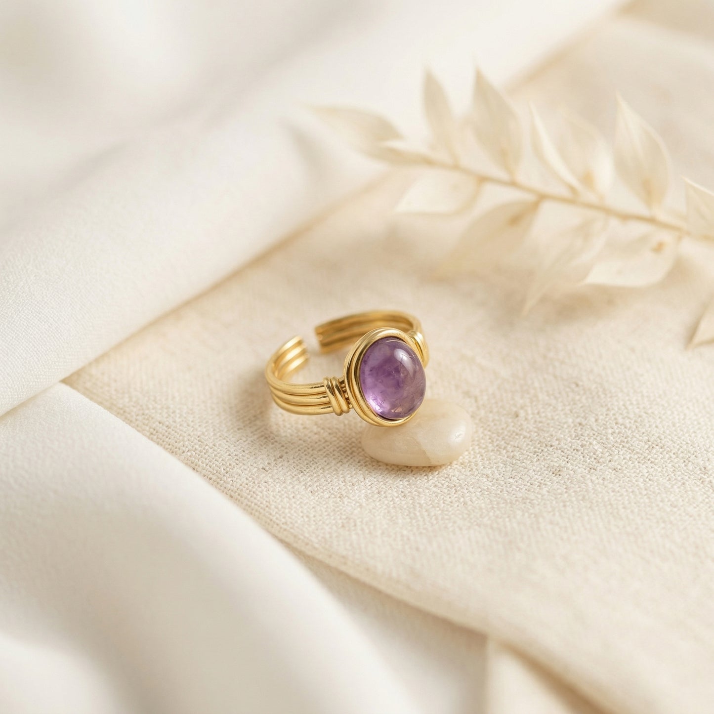 Lilac Glow Ring