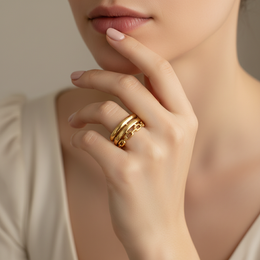 Chain Adjustable Ring
