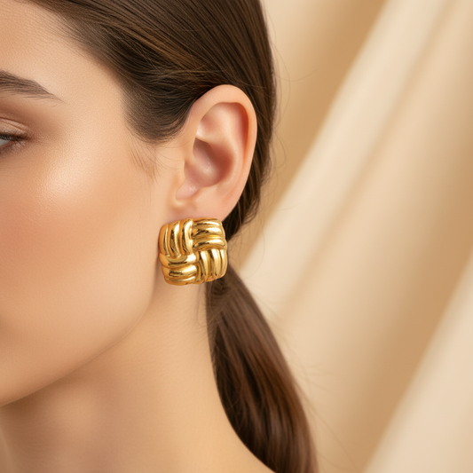 Square Mirage Earrings