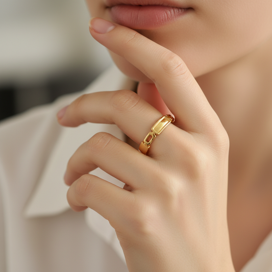 Elite Statement Adjustable Ring