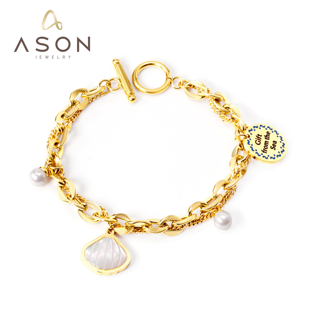 Azure Shell bracelet