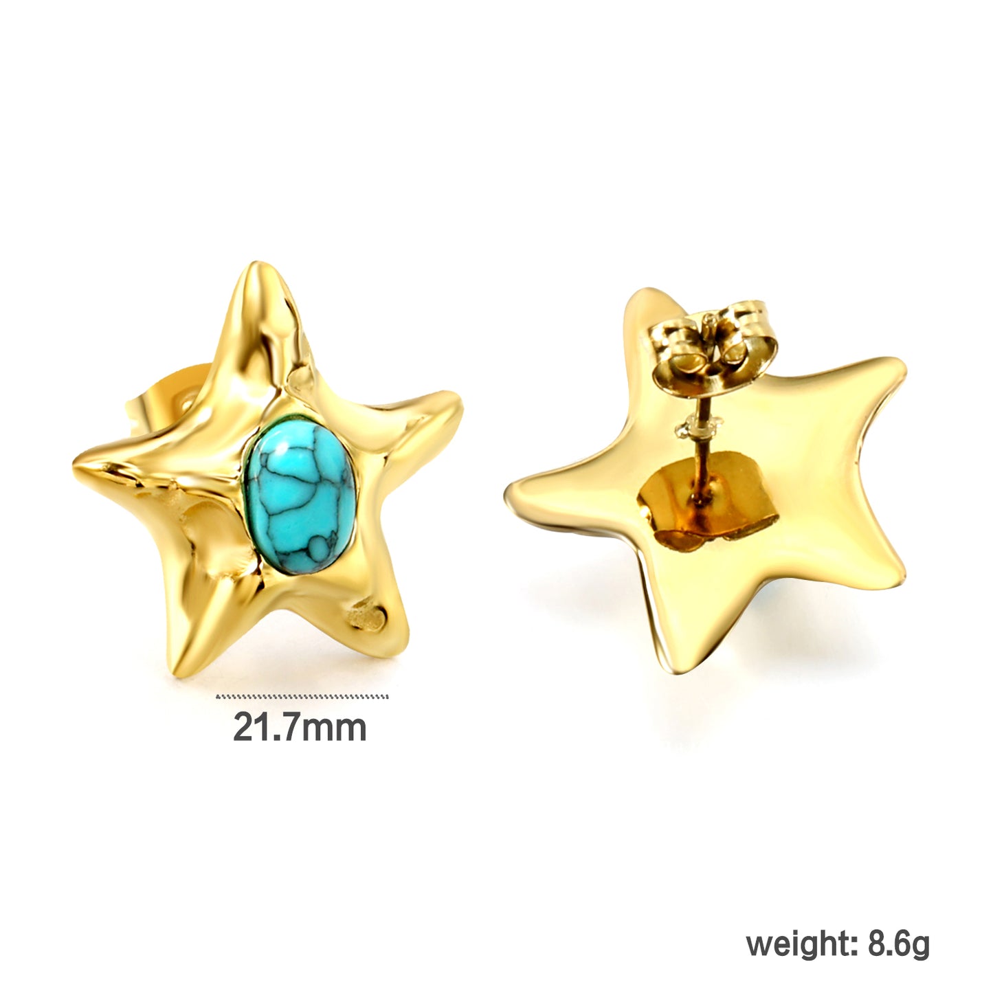 Star Stud Earrings