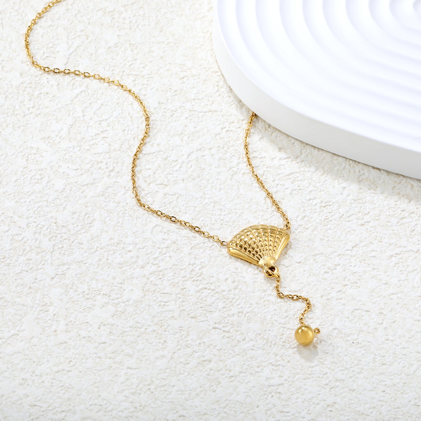 Shell Y- Necklace