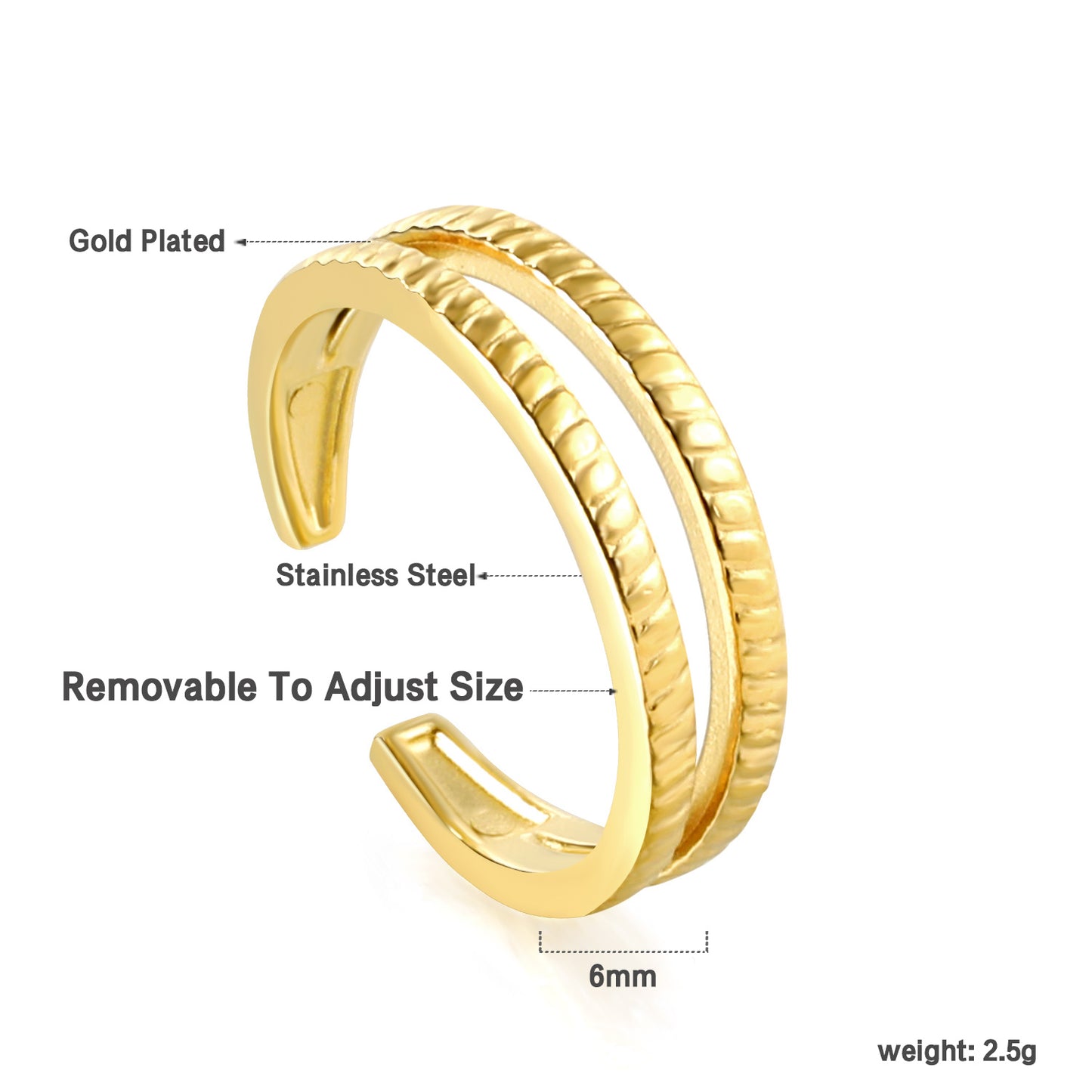 Statement Cuff Ring