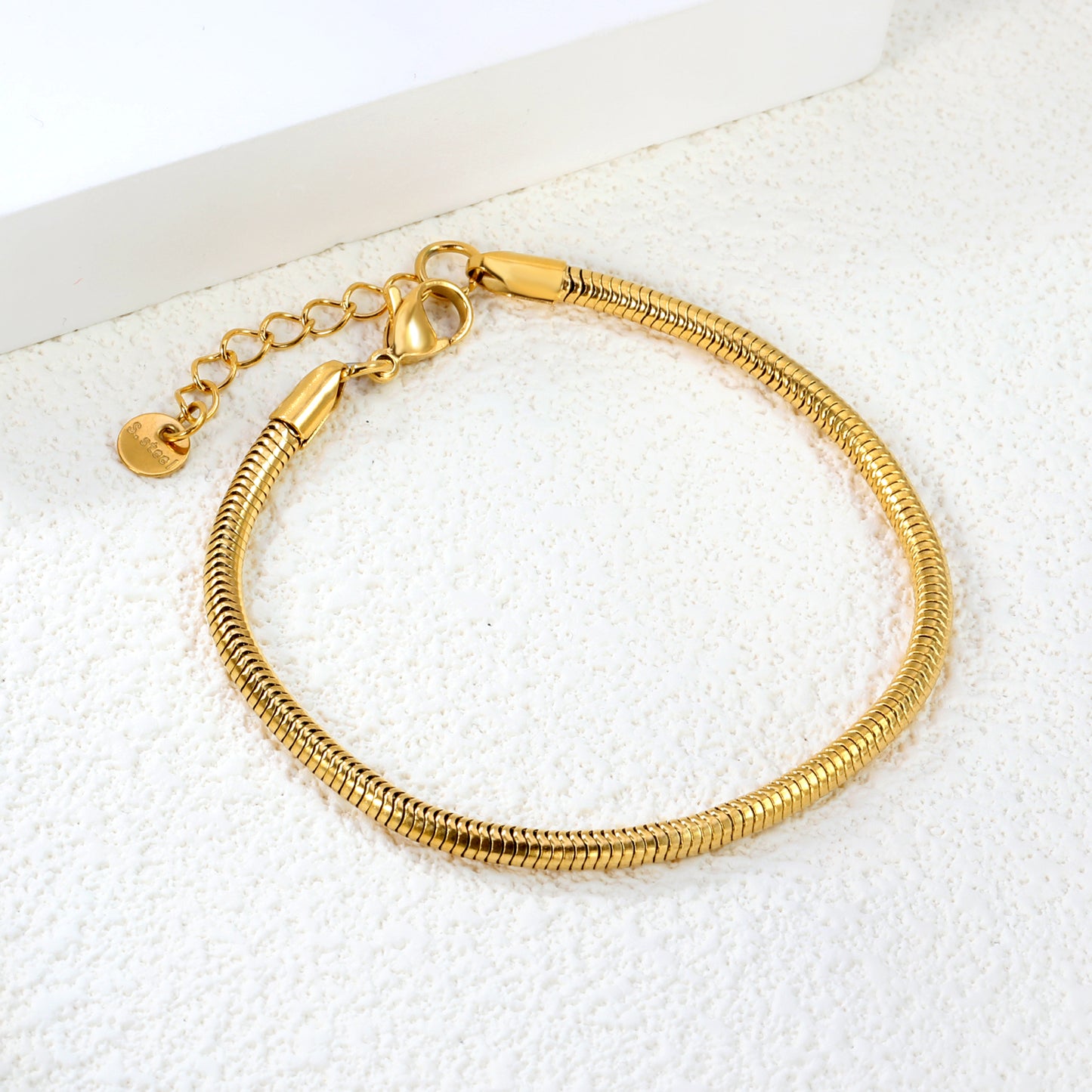Silk Chain Gold Bracelet