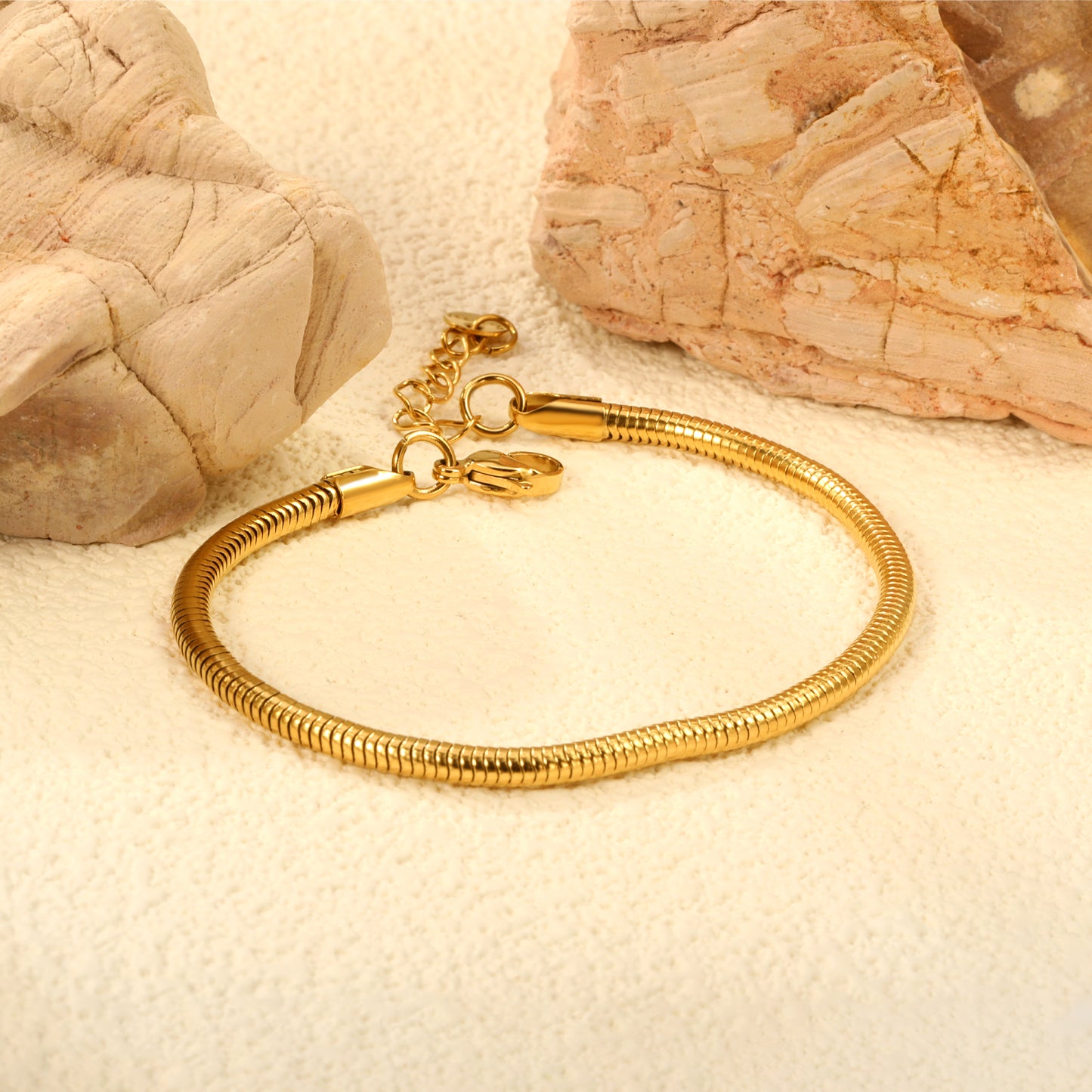 Silk Chain Gold Bracelet