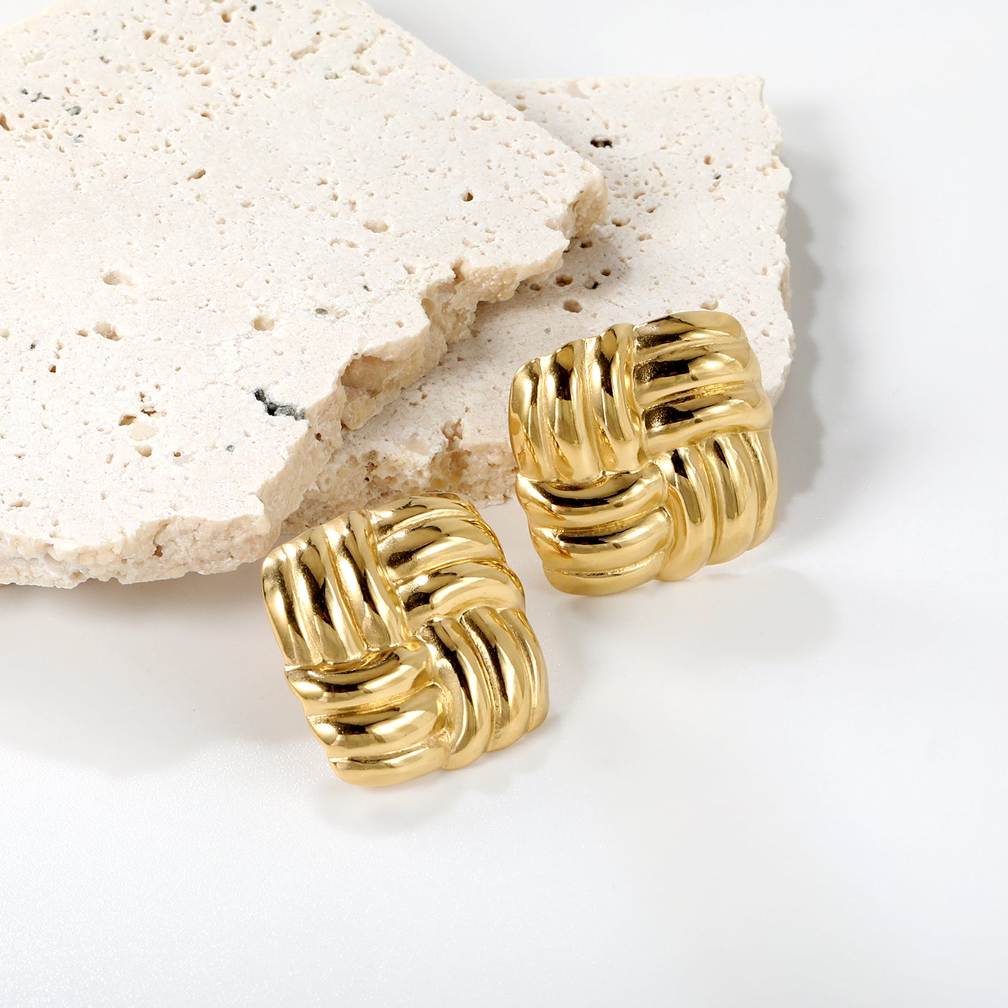 Square Mirage Earrings