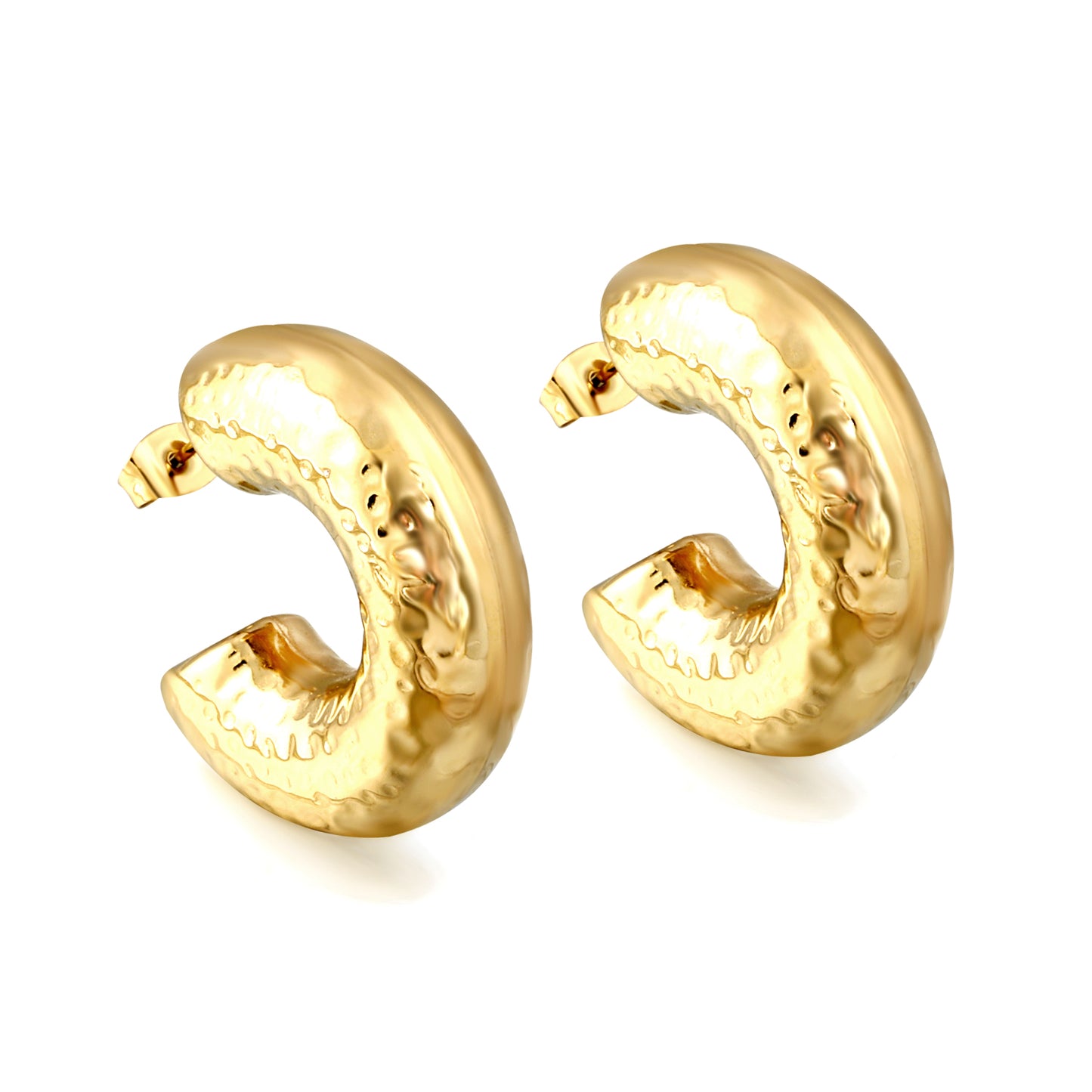 Classic Round Hoop Earrings