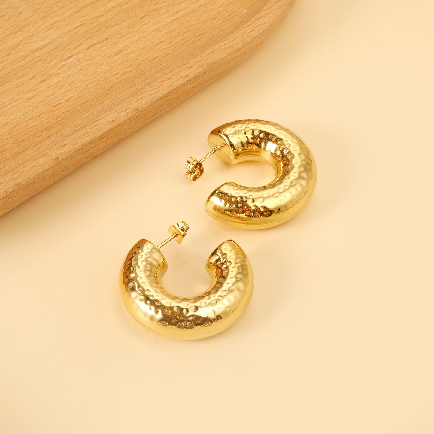 Classic Round Hoop Earrings