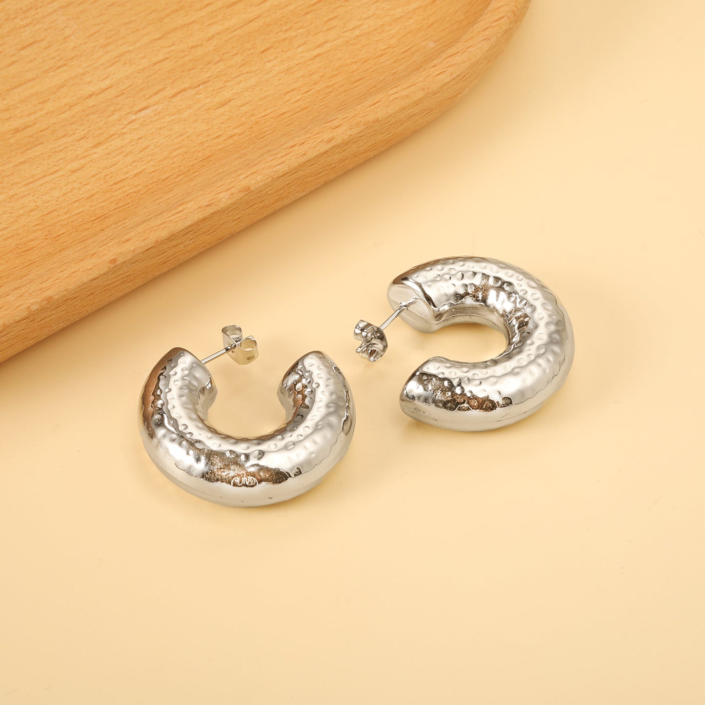 Classic Round Hoop Earrings