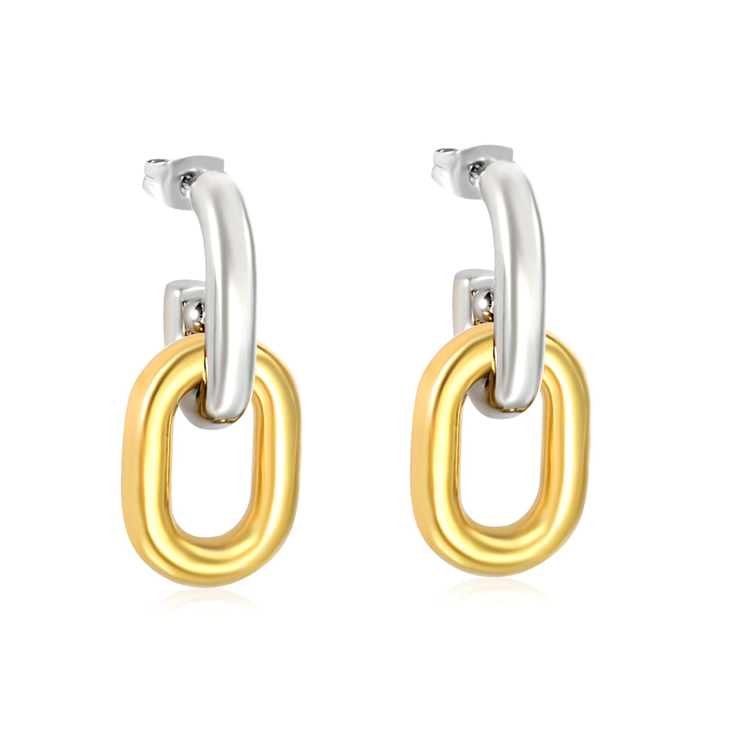 Dual Chain Earrings