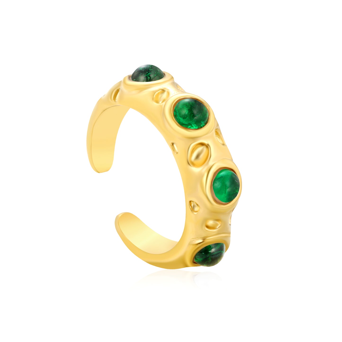 Green Stone Ring