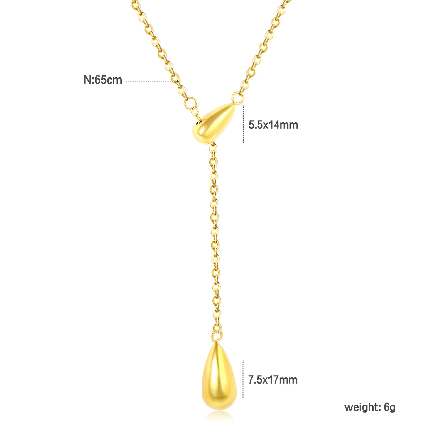 Y-Drop Necklace