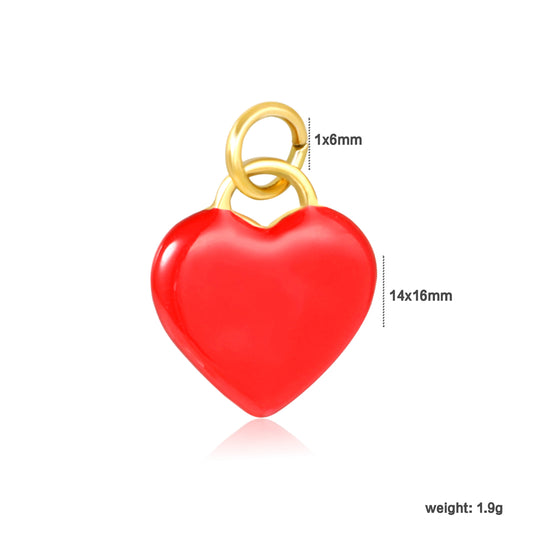 Red Heart Charm