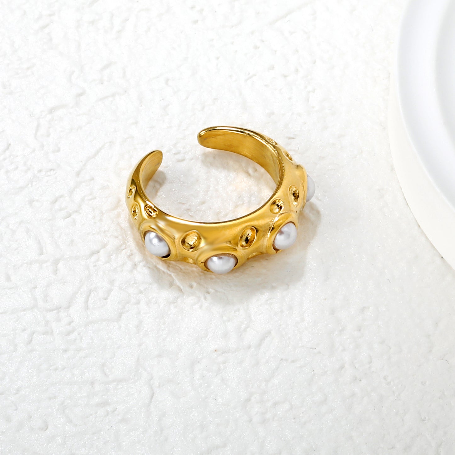 Pearl Stone Ring