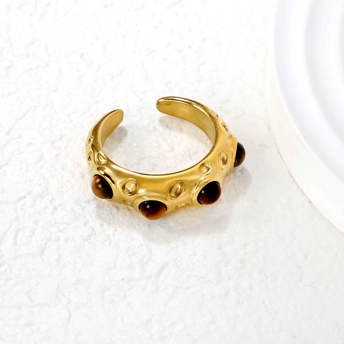 Brown Stone Ring