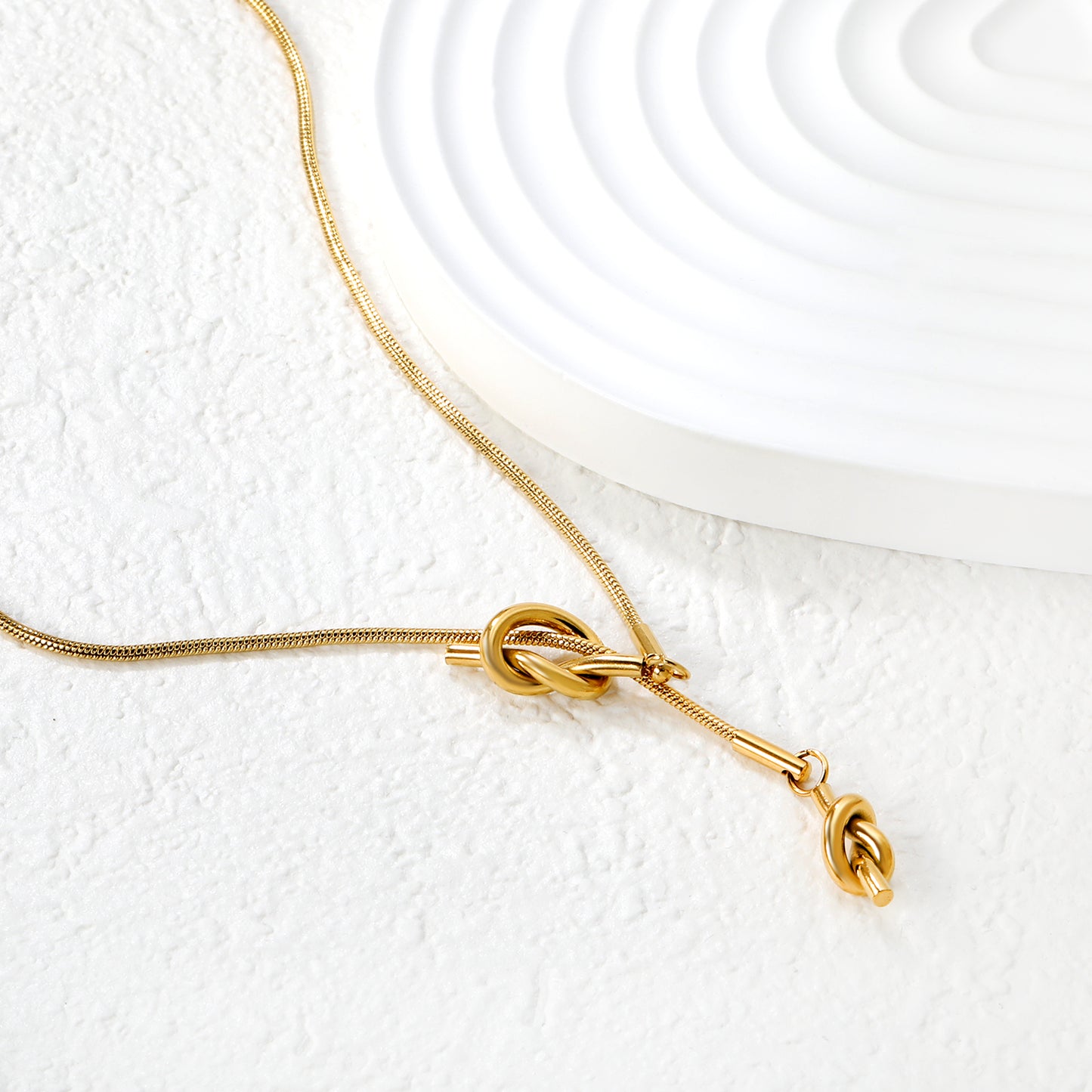 Knot & Toggle Necklace