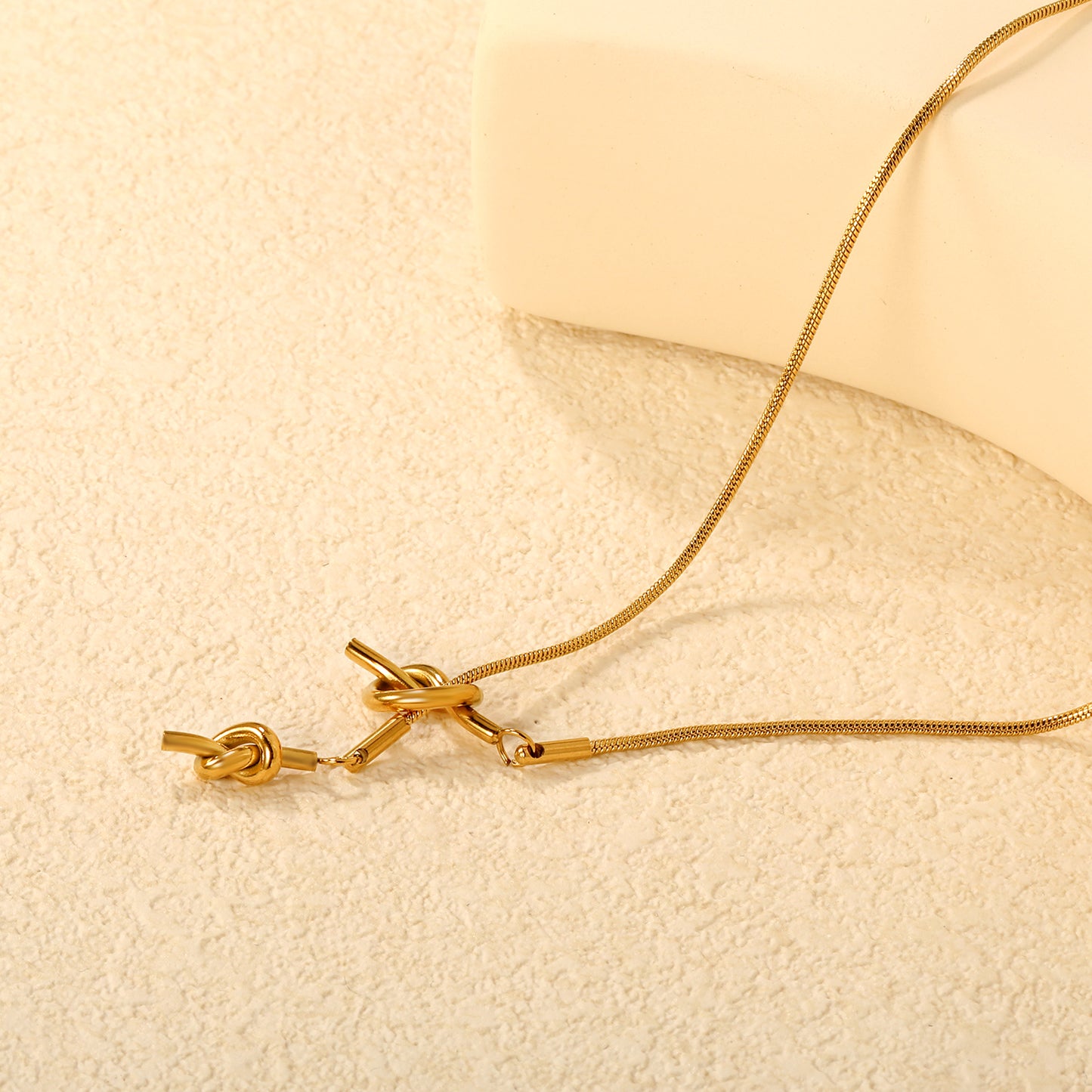 Knot & Toggle Necklace