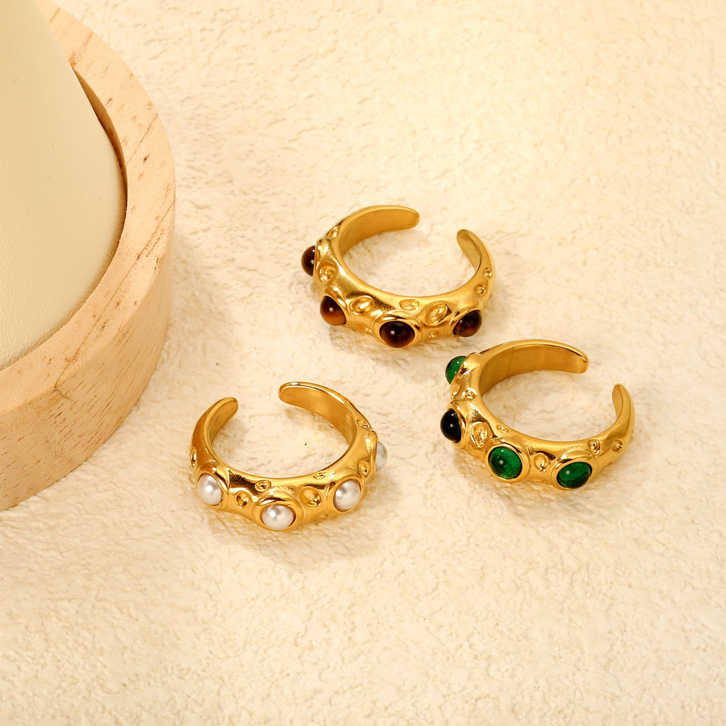 Pearl Stone Ring