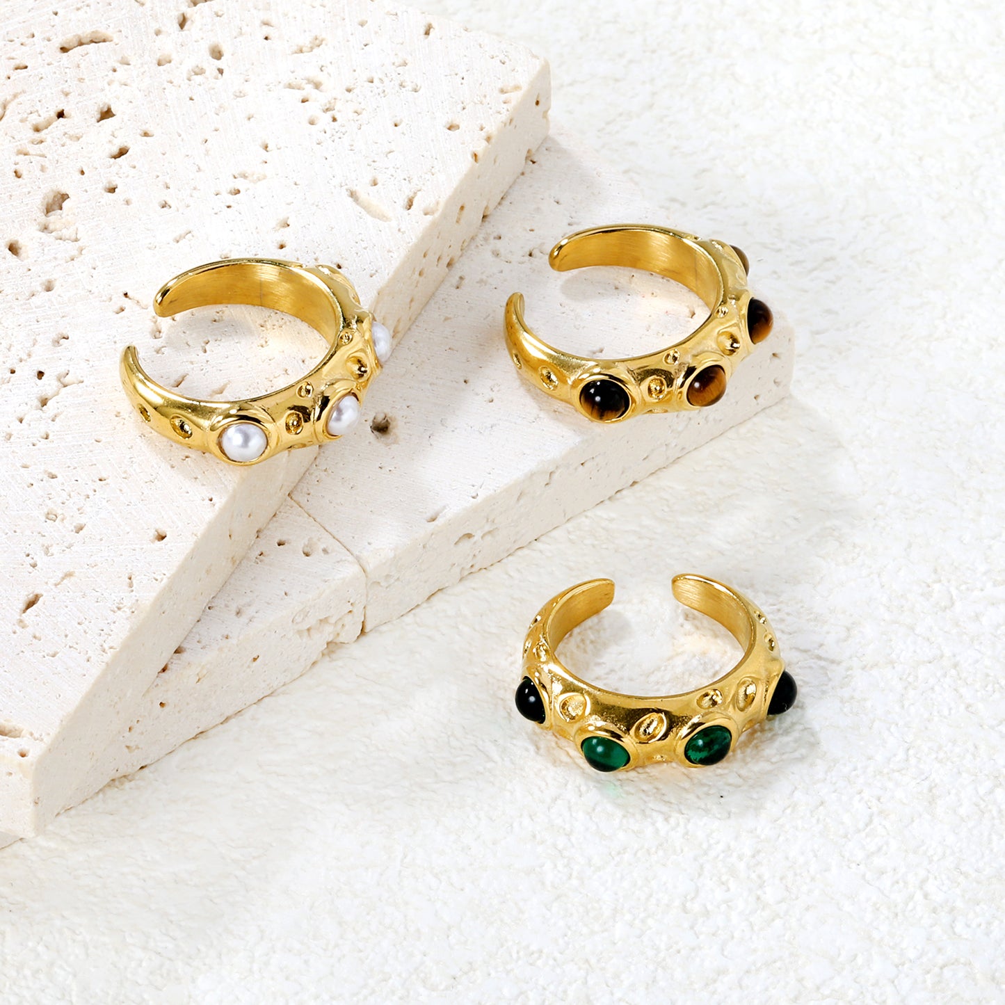 Brown Stone Ring