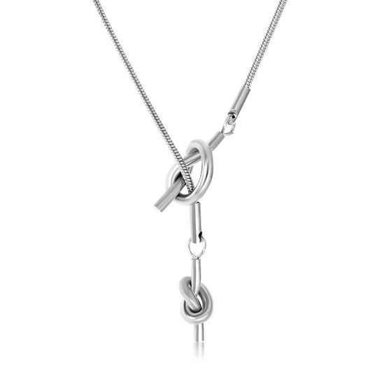 Knot & Toggle Necklace