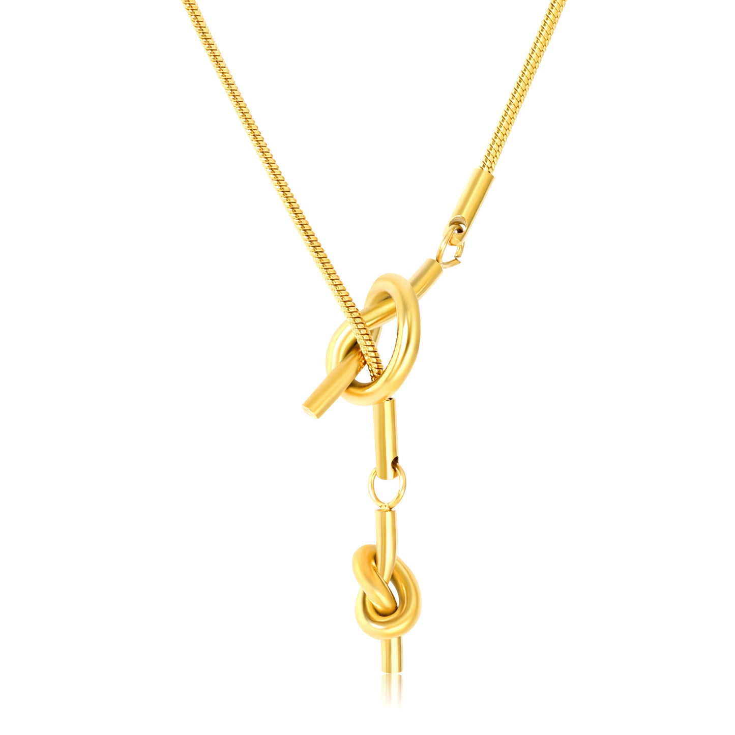 Knot & Toggle Necklace