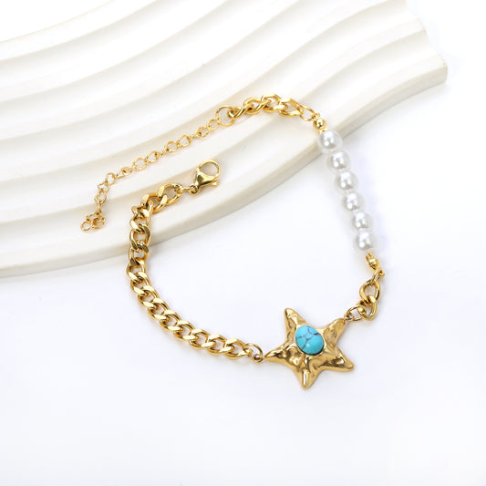 Bold Star Fish bracelet