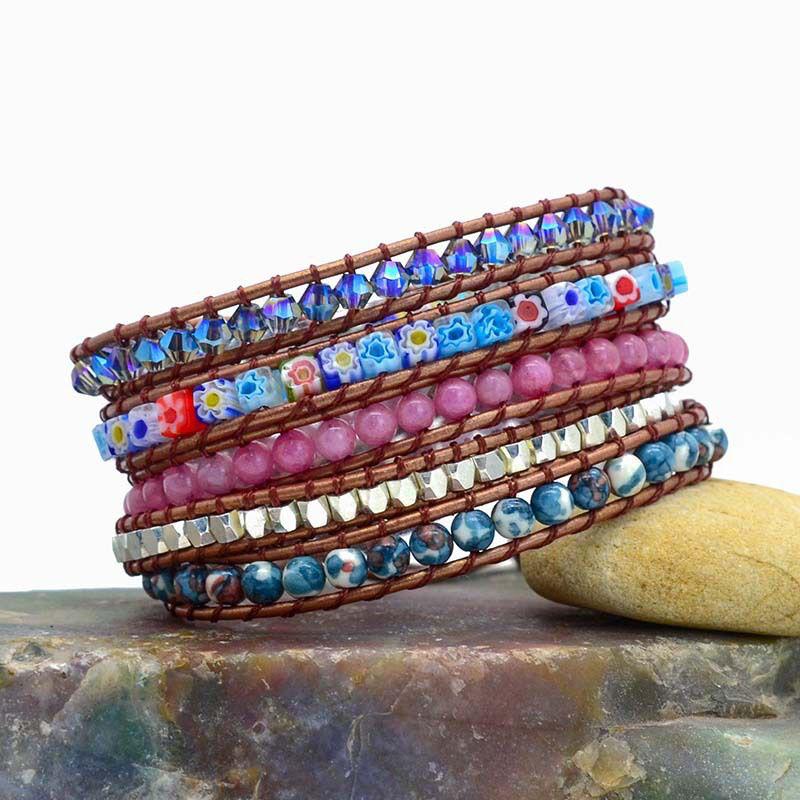 BOHOMEIN II BEADED WRAP BRACELET