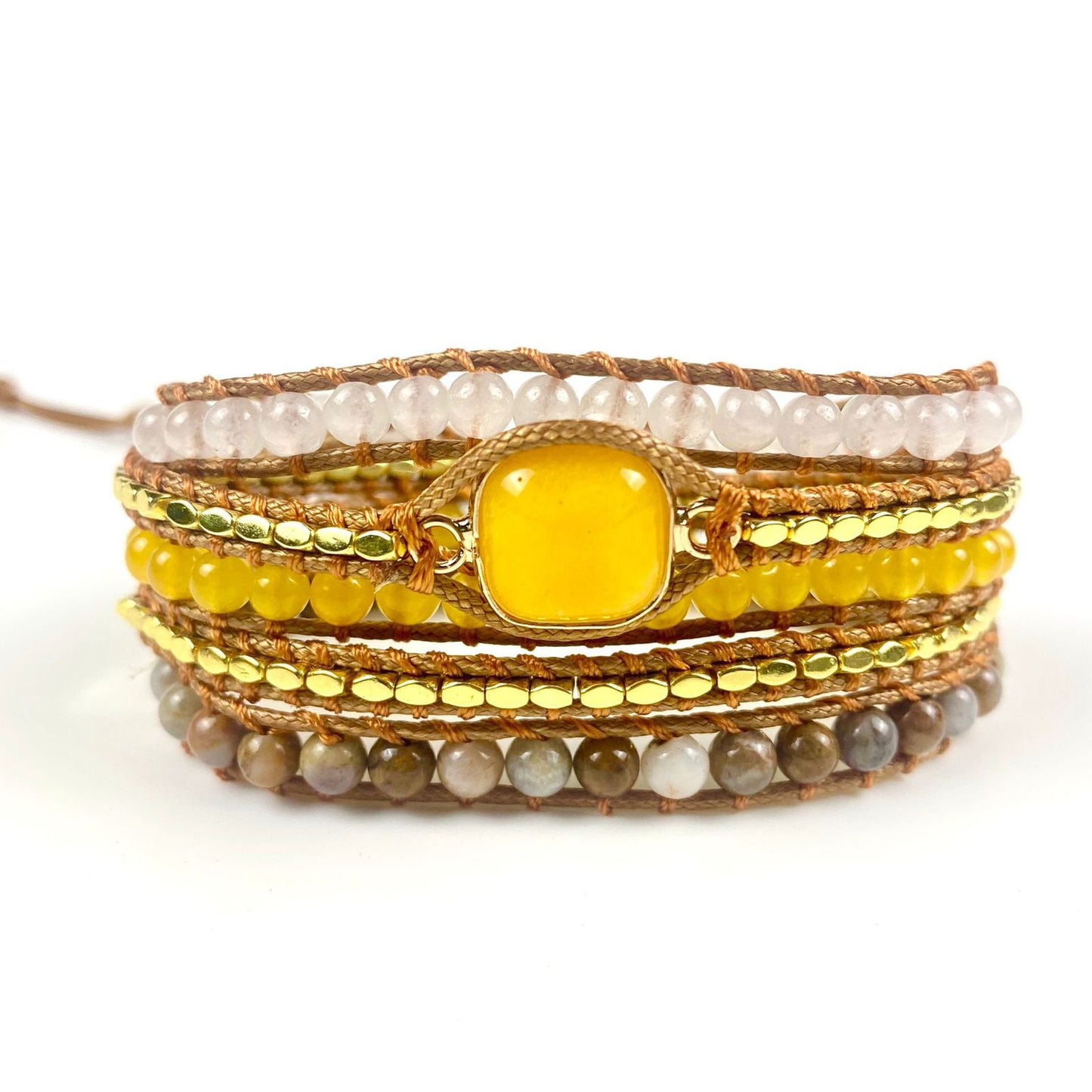 BOHOMEIN II BEADED WRAP BRACELET