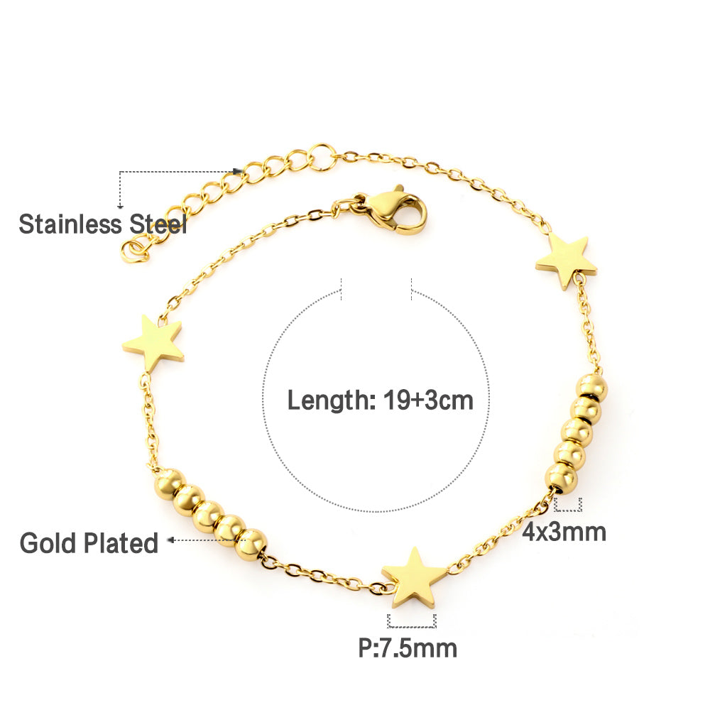 STARDUST BEADED BRACELET