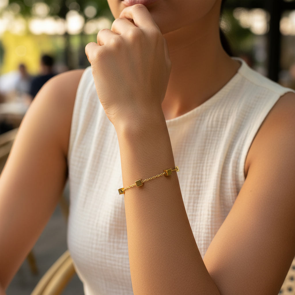 ORBIT BLOCK BRACELET