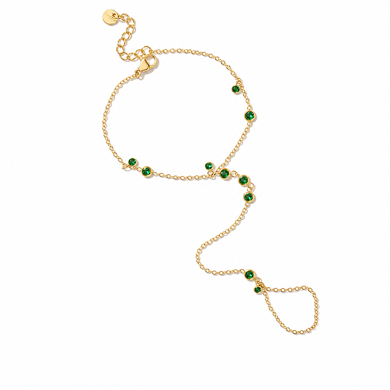 DAINTY DROP HAND CHAIN