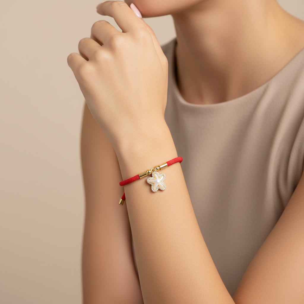 ADJUSTABLE LACE BRACELET
