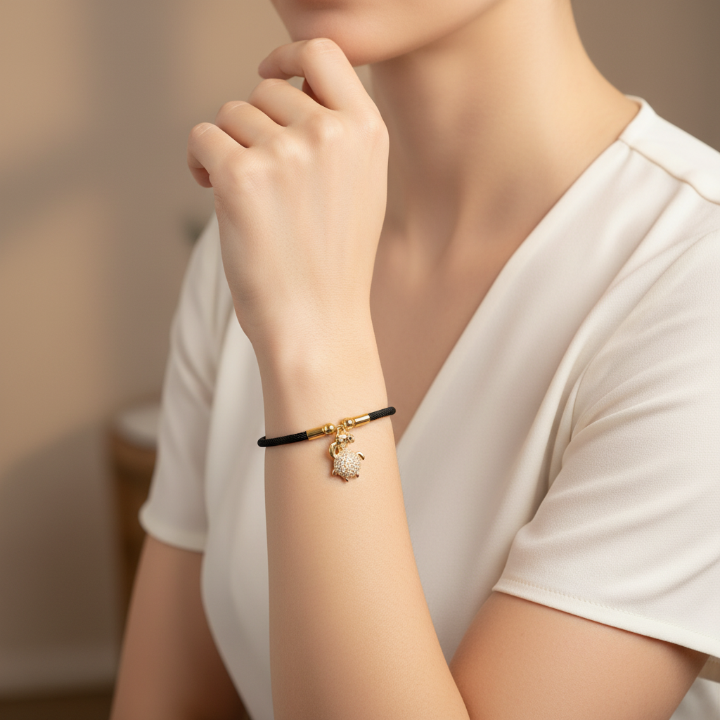 ADJUSTABLE LACE BRACELET