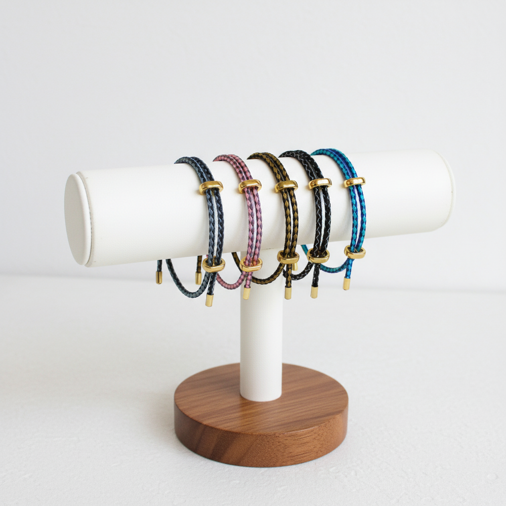 BRAIDED BANDS DUAL COLORS