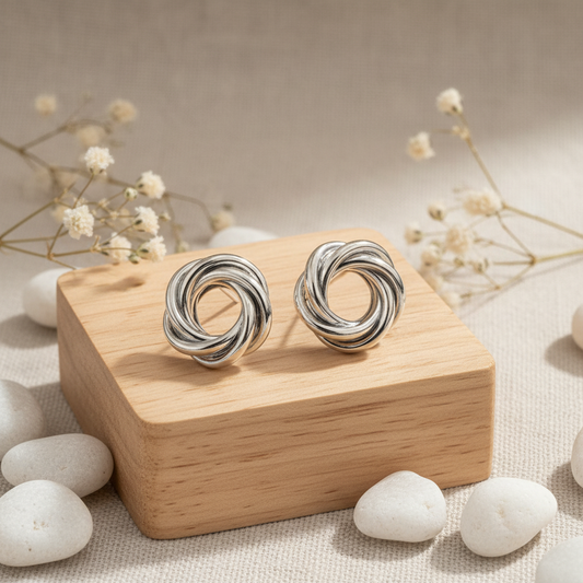 Orbit Hoop Earrings