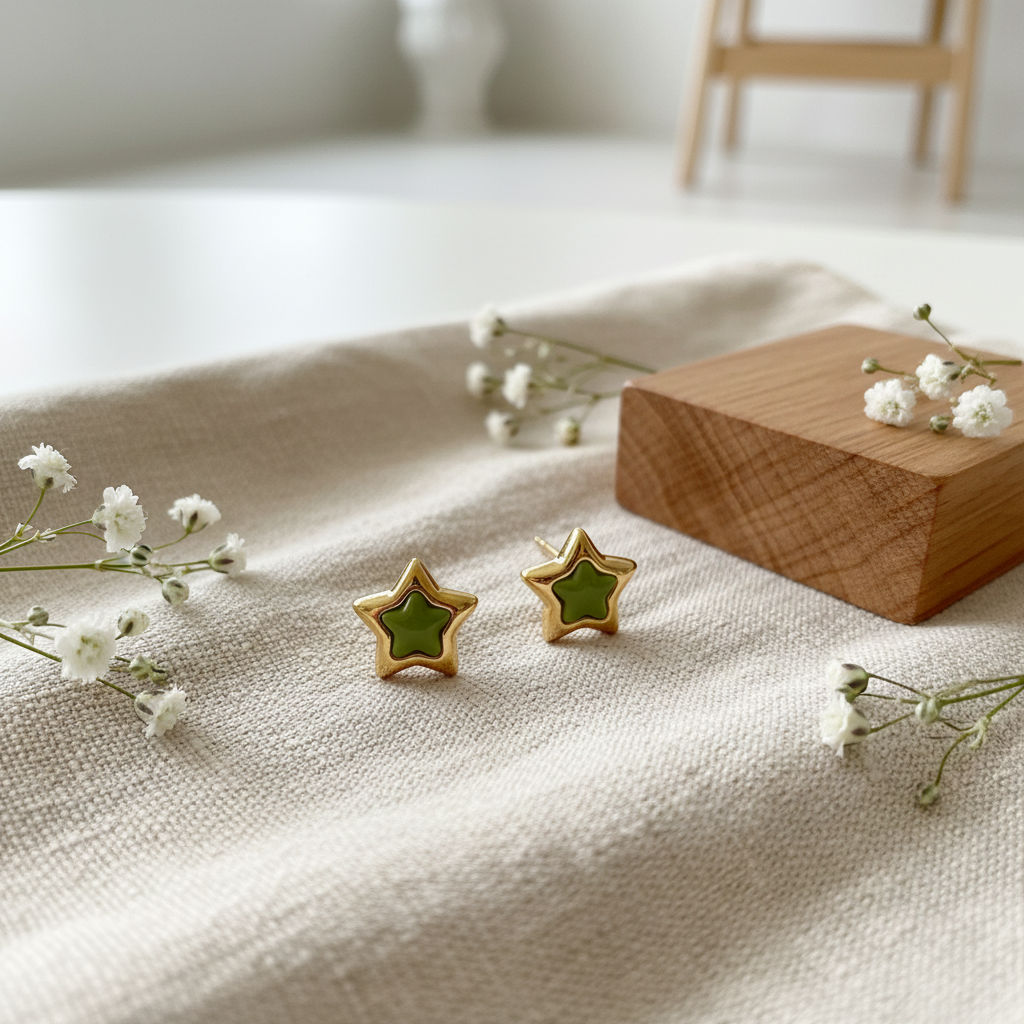 Star Stud Earrings