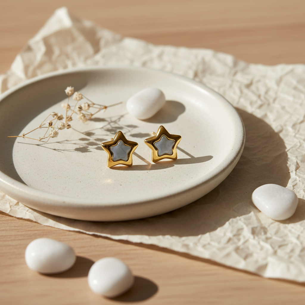 Star Stud Earrings