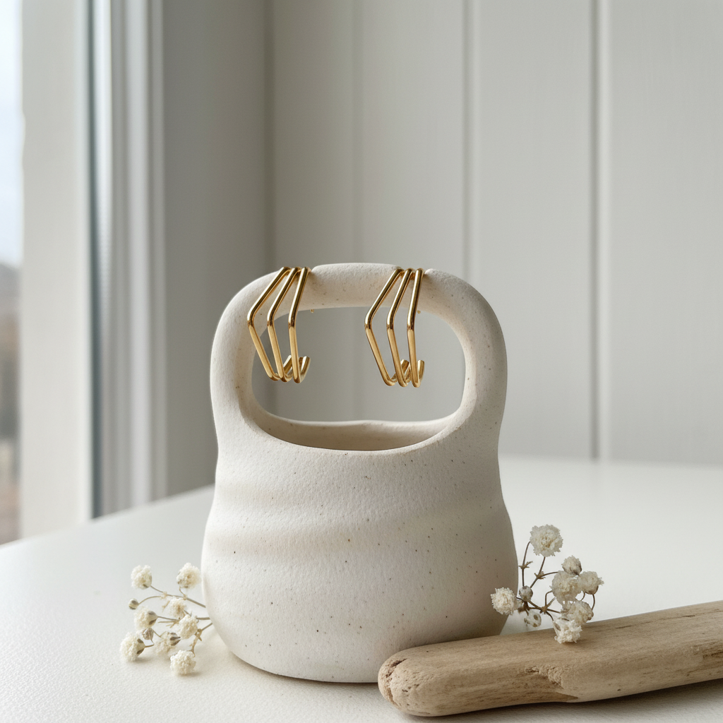 Frame Square Earrings