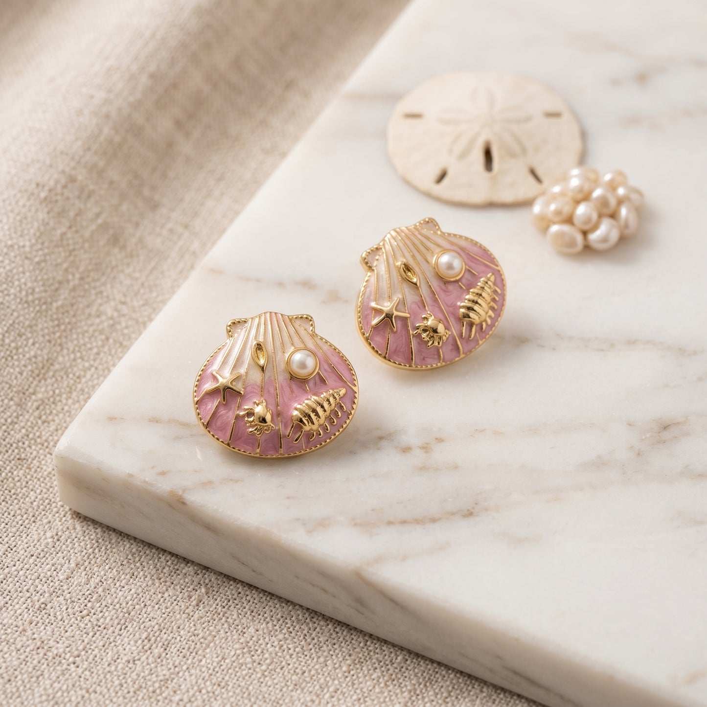 Sea Blush Earrings