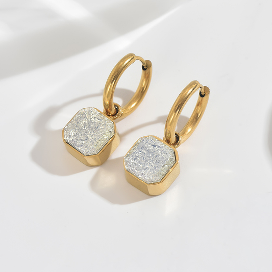Crystal Flare Hoops